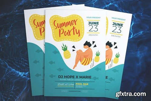 Cool Summer Party Flyer