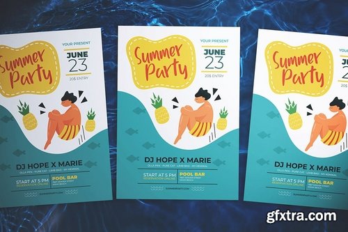 Cool Summer Party Flyer