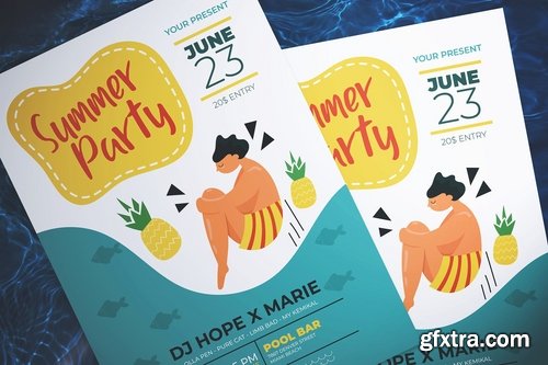 Cool Summer Party Flyer