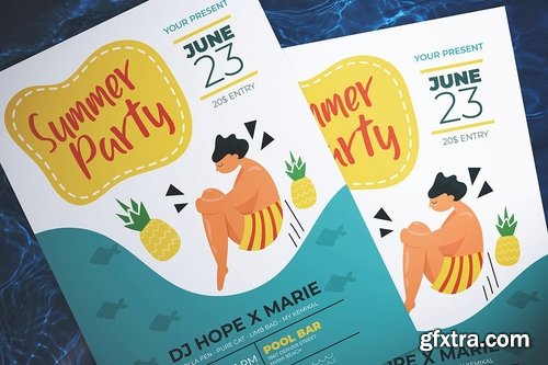 Cool Summer Party Flyer