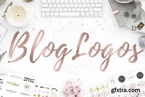 9 Blog Logos. Logo Templates