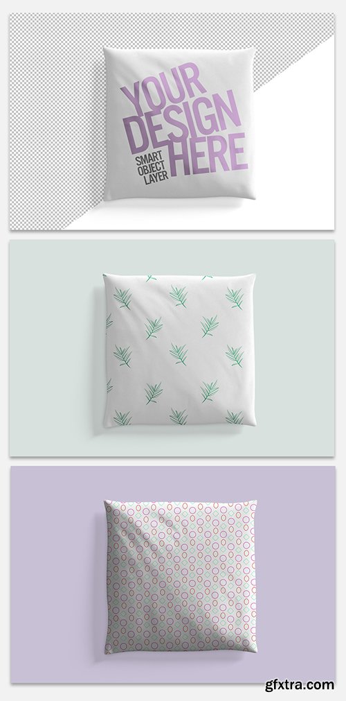 Square Cushion Design Mockup 265527065