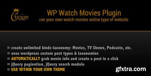 CodeCanyon - WP Watch Movies & TV Shows Online v1.6 - 7265723