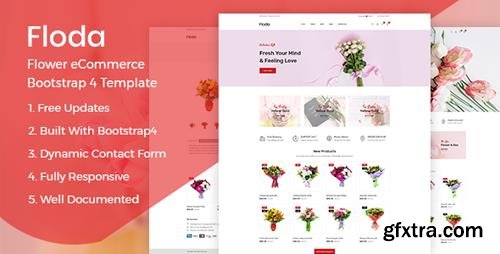 ThemeForest - Floda v1.0 - Flower Shop HTML Template - 23720813