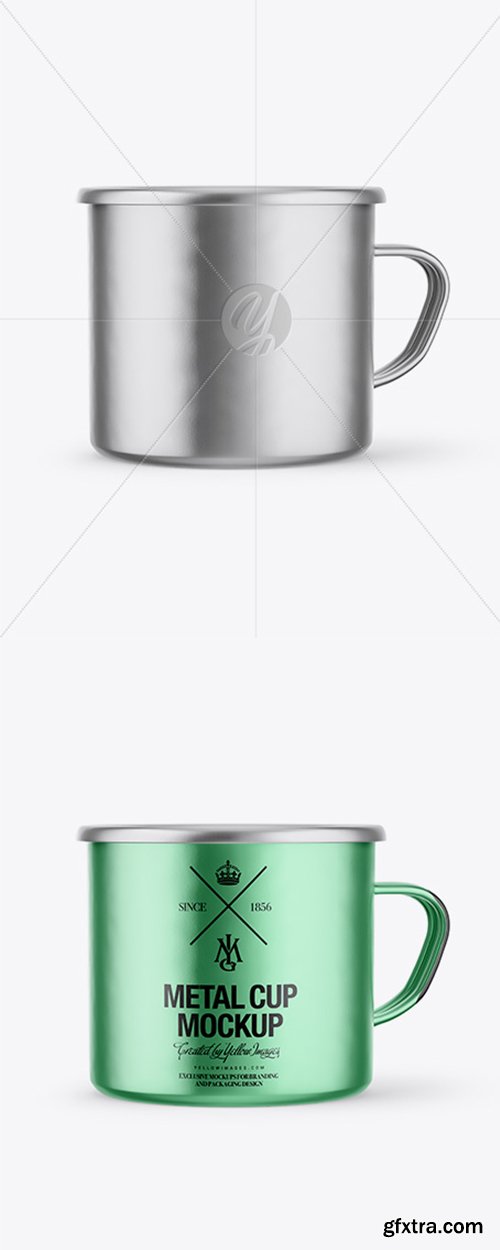 Metallic Cup Mockup 35368