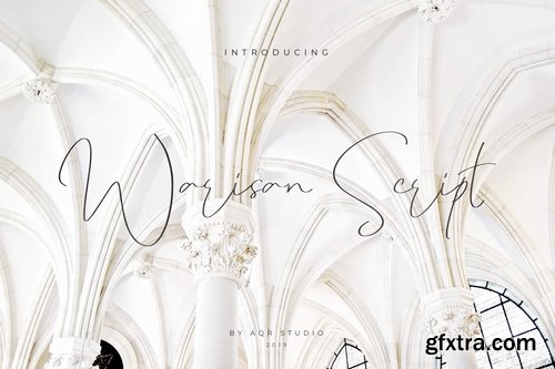 Warisan Script Font