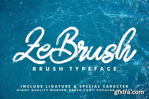 ZeBrush | Brush Script Font
