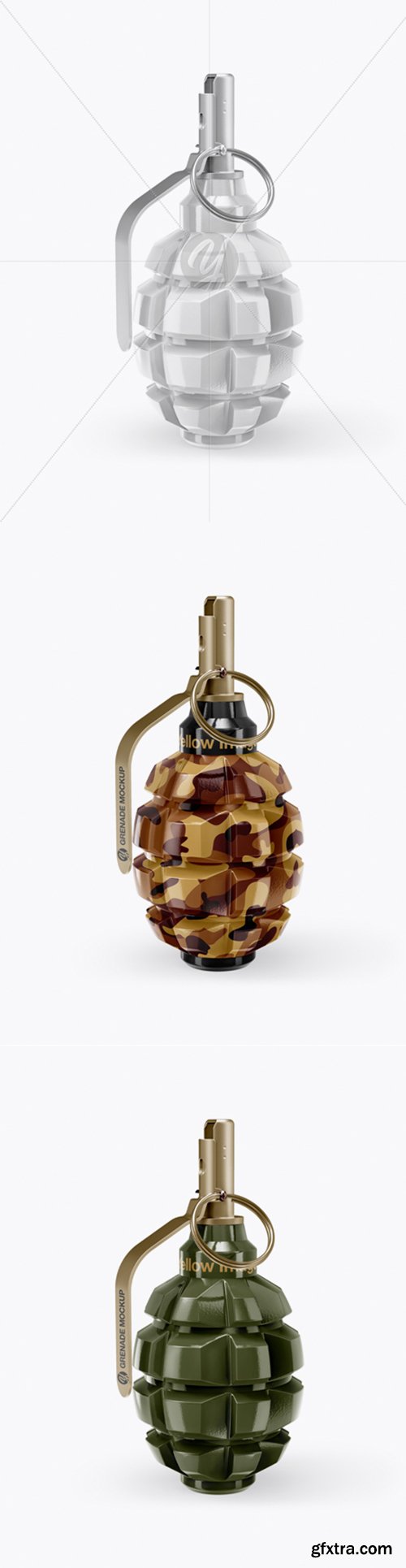 F1 Grenade Mockup 22651