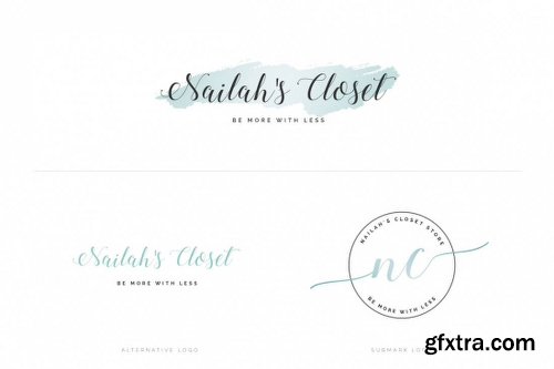 MightyDeals 600+ Premade Branding Logos & Textures with Ladyboss