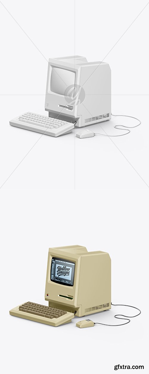 Apple Macintosh 1984 Mockup 43269