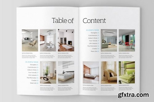 INTERIOR DESIGN - Magazine Template