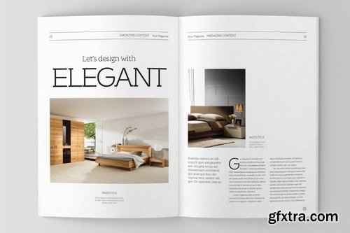 INTERIOR DESIGN - Magazine Template