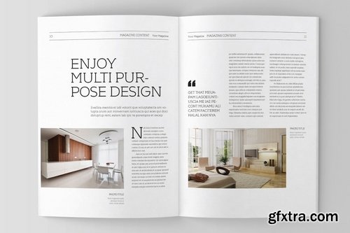 INTERIOR DESIGN - Magazine Template