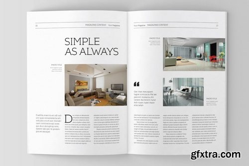 INTERIOR DESIGN - Magazine Template