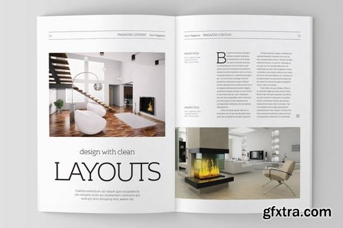 INTERIOR DESIGN - Magazine Template