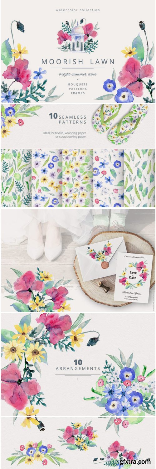 Moorish Lawn Graphic Set 1460708