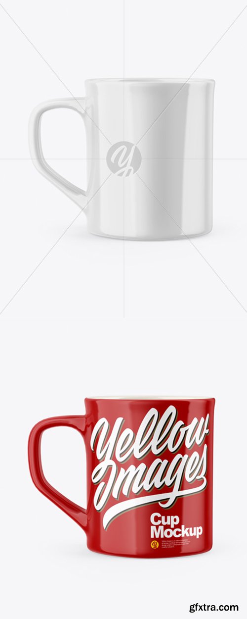 Glossy Cup Mockup 43618