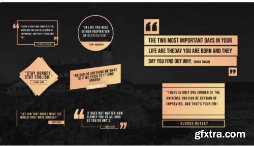 Trendy Quote Titles Pack - After Effects 228020