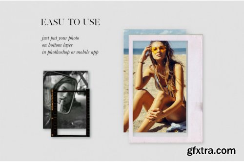 50 Film Frames Instagram Templates, Social media kit