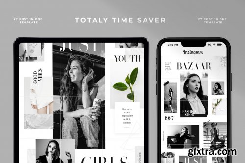 CreativeMarket - Bazaar - Instagram puzzle 3784936