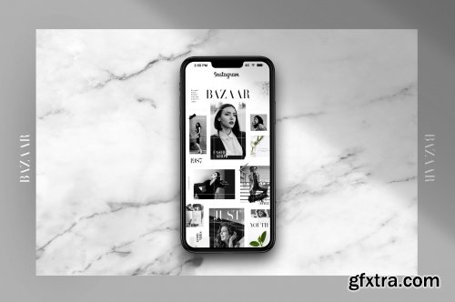 CreativeMarket - Bazaar - Instagram puzzle 3784936