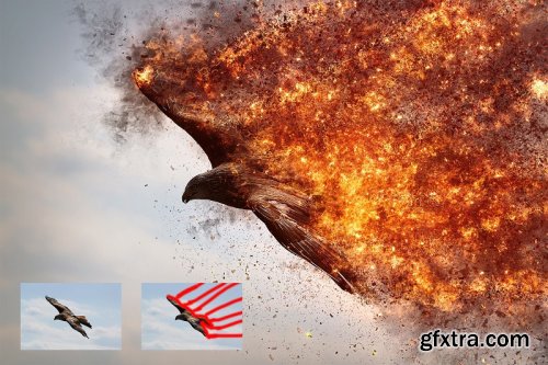 Fire Photoshop Action