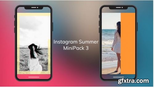 Instagram Summer Stories MiniPack Vol. 3 - After Effects 237572