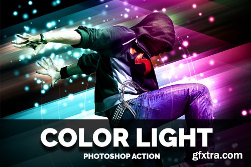 Color Light Photoshop Action