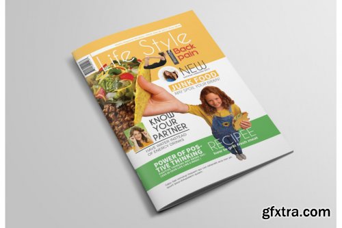 44 pages Lifestyle Magazine Template
