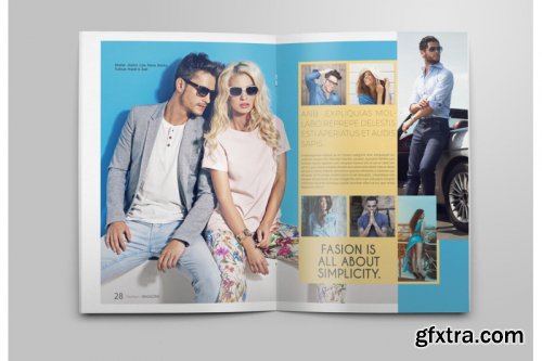 44 pages Lifestyle Magazine Template