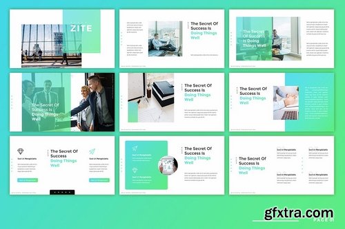 Zite Business - Powerpoint Google Slides and Keynote Templates