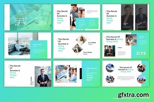 Zite Business - Powerpoint Google Slides and Keynote Templates