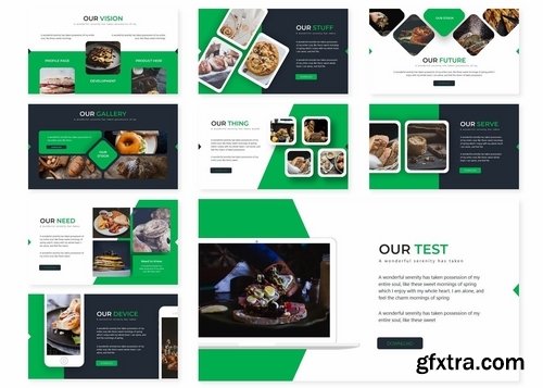 Culinice - Powerpoint Google Slides and Keynote Templates