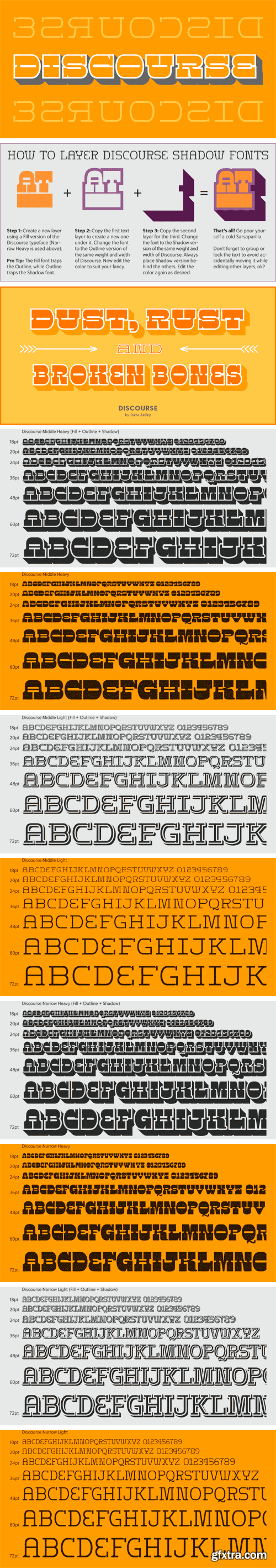 Discourse Font Family