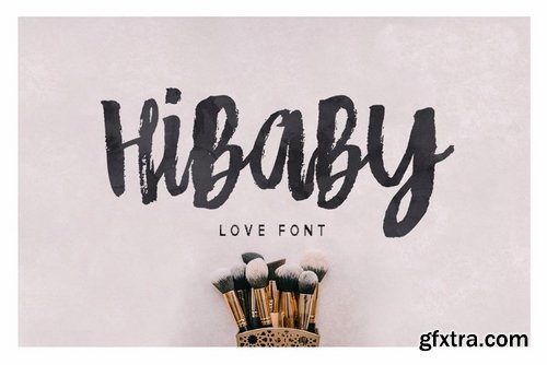 CM - Hibaby Love Font 2591852
