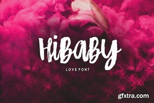 CM - Hibaby Love Font 2591852