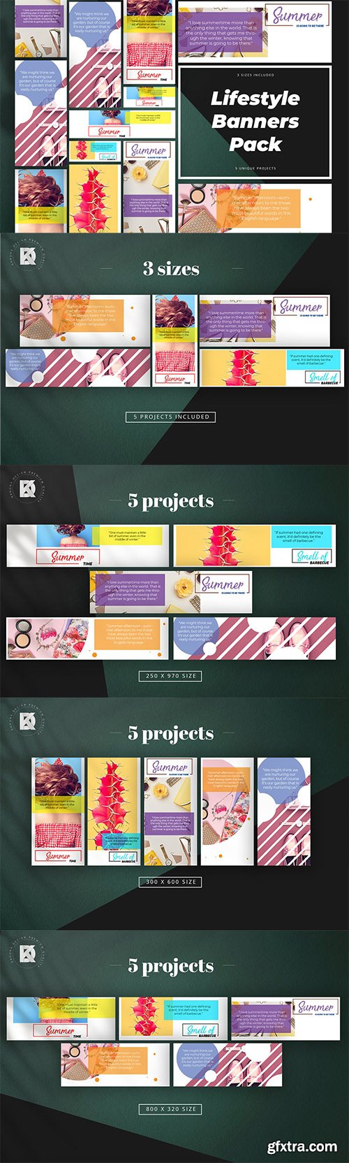 Lifestyle Banner Pack Lifestyle Banner Pack