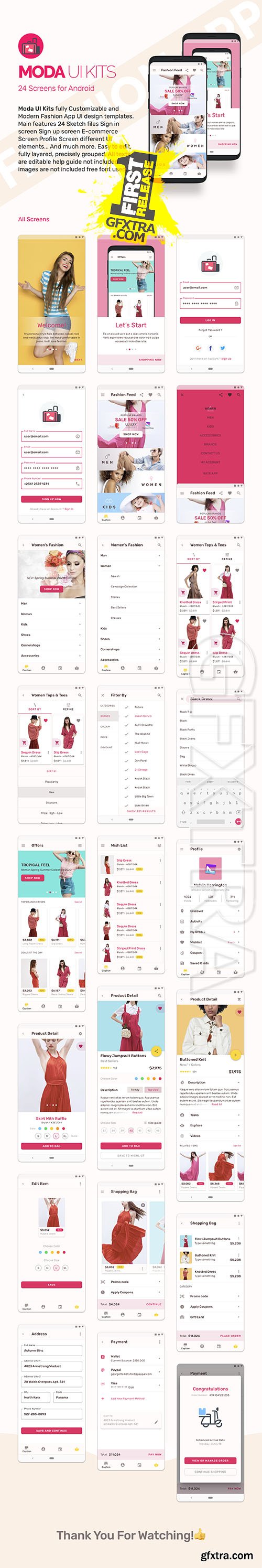 Moda UI Kits
