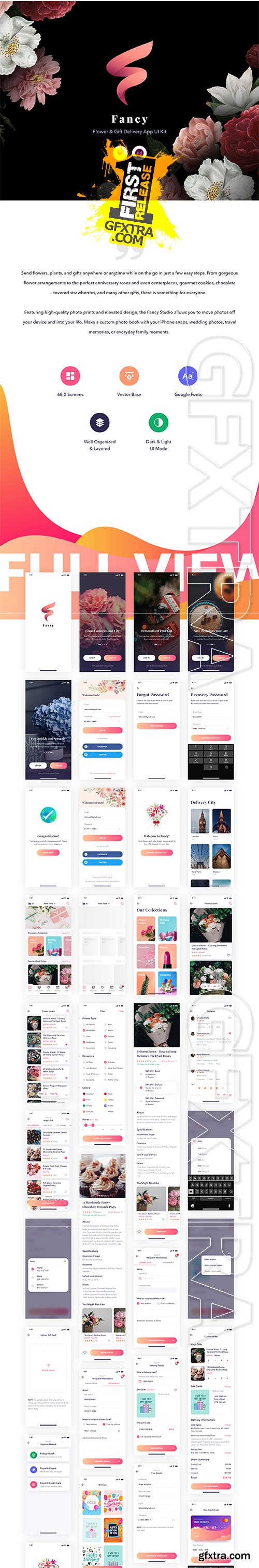 Fancy App UI Kit