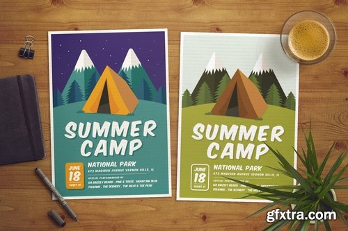 Summer Camp Flyer