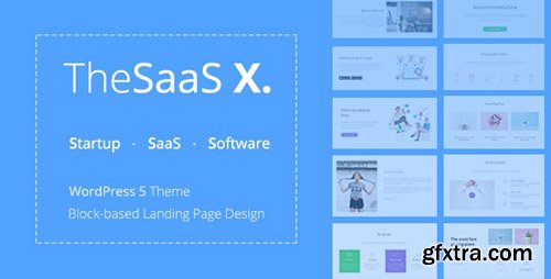 ThemeForest - TheSaaS X v1.1.0 - Responsive SaaS, Startup & Business WordPress Theme - 20136366
