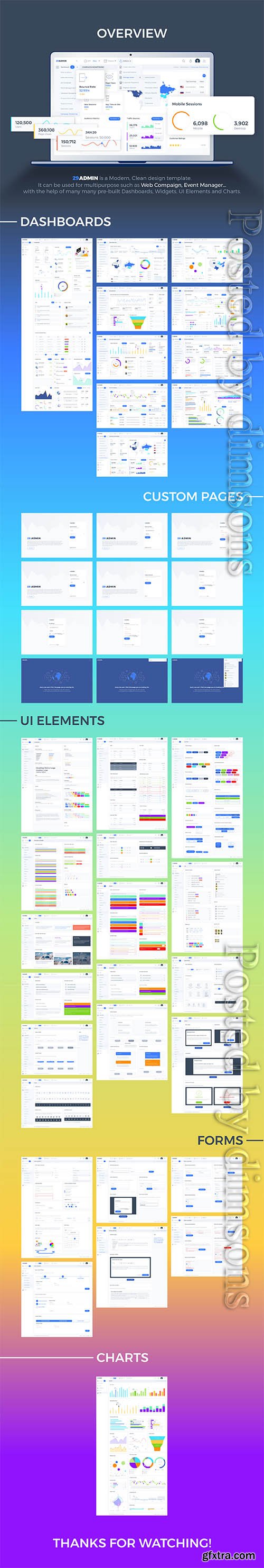 29Admin Dashboard UI Kit