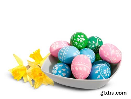 Easter Eggs Isolated - 15xJPGs