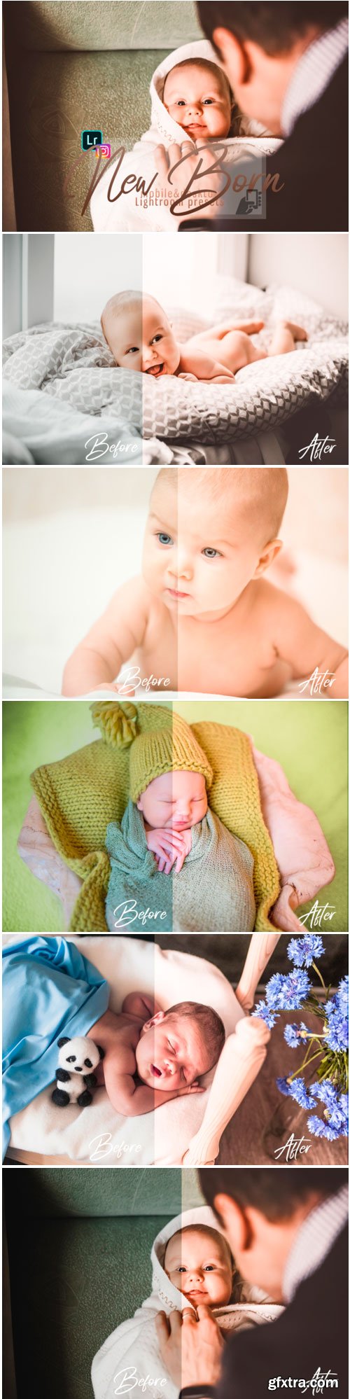 NewBorn Mobile & Desktop Lightroom Presets 1472738