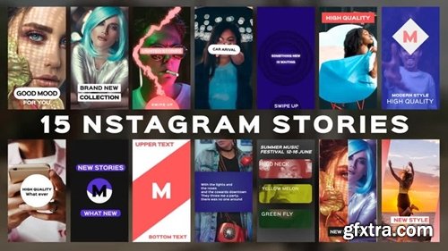 MotionArray - 15 Instagram Stories 245757