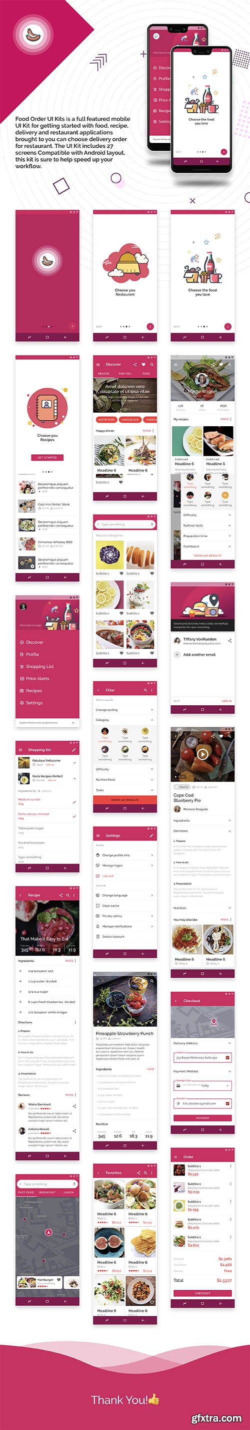 Food Order UI Kits Food Order UI Kits