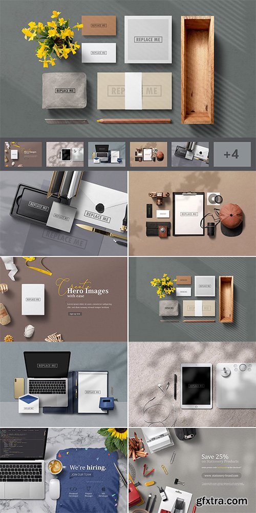 Art & Branding Mockups Vol.2 Art & Branding Mockups Vol.2