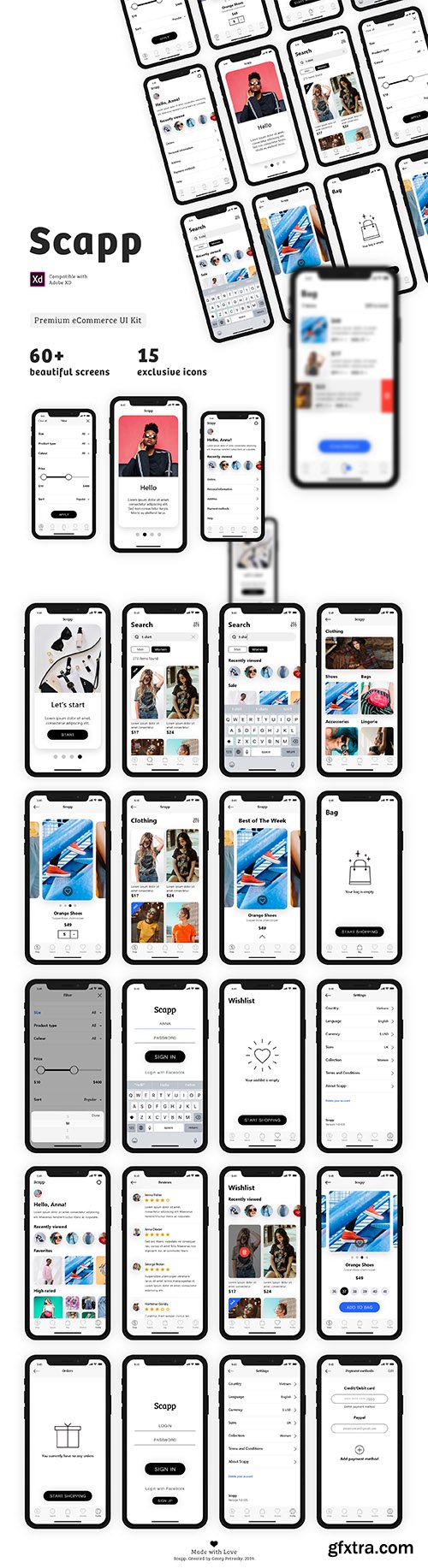 Scapp — eCommerce Premium UI Kit