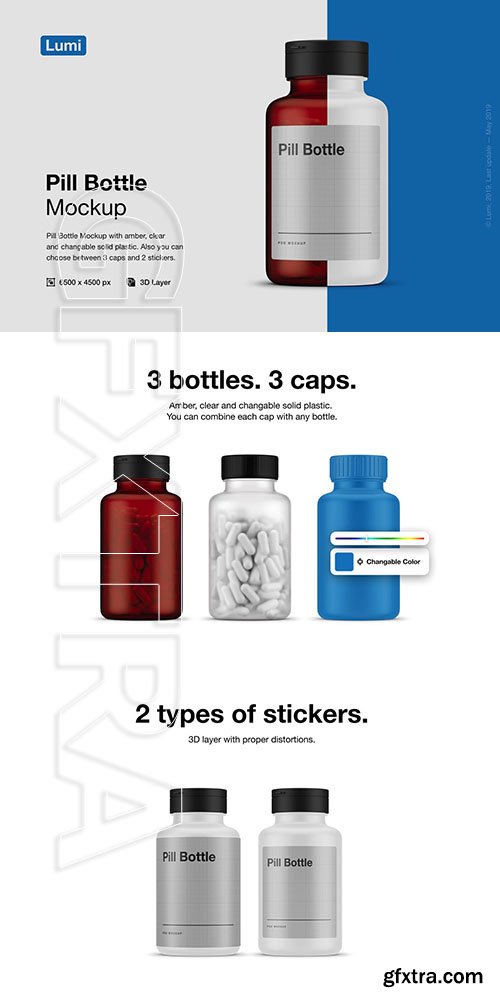 CreativeMarket - Pill Bottle 3741593