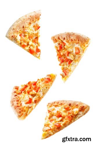 Pizza-3 Isolated - 10xJPGs